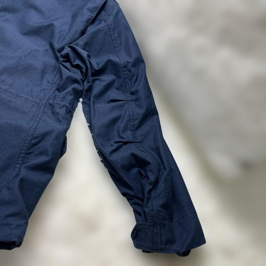 ALPHA M-65 高倉健モデル フィールド ジャケット アメリカ製 紺L