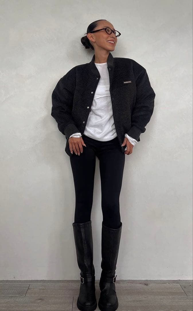 ALEXIA STAM 裏起毛 レギンス 25FW今期　アリシアスタン