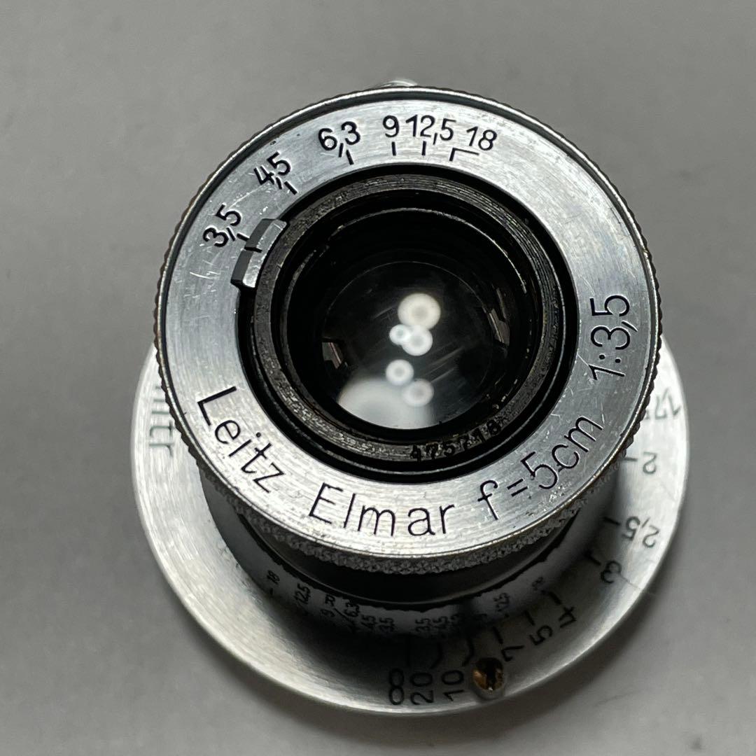 名玉！Leica Leitz Elmar f=5cm 1:3.5 475218?