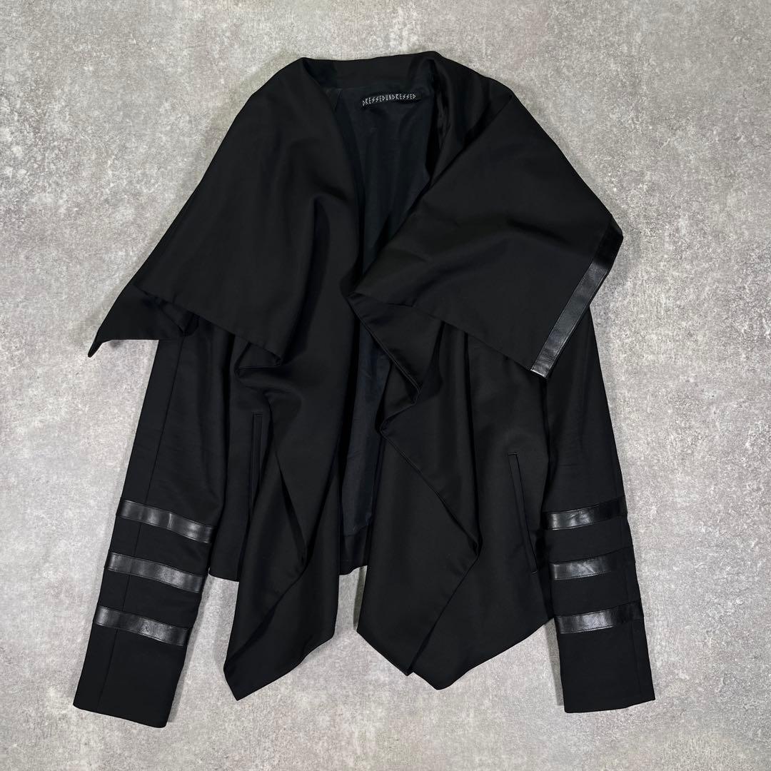 美品　DRESSEDUNDRESSED 変形　ジャケット　モード　F ドレープ