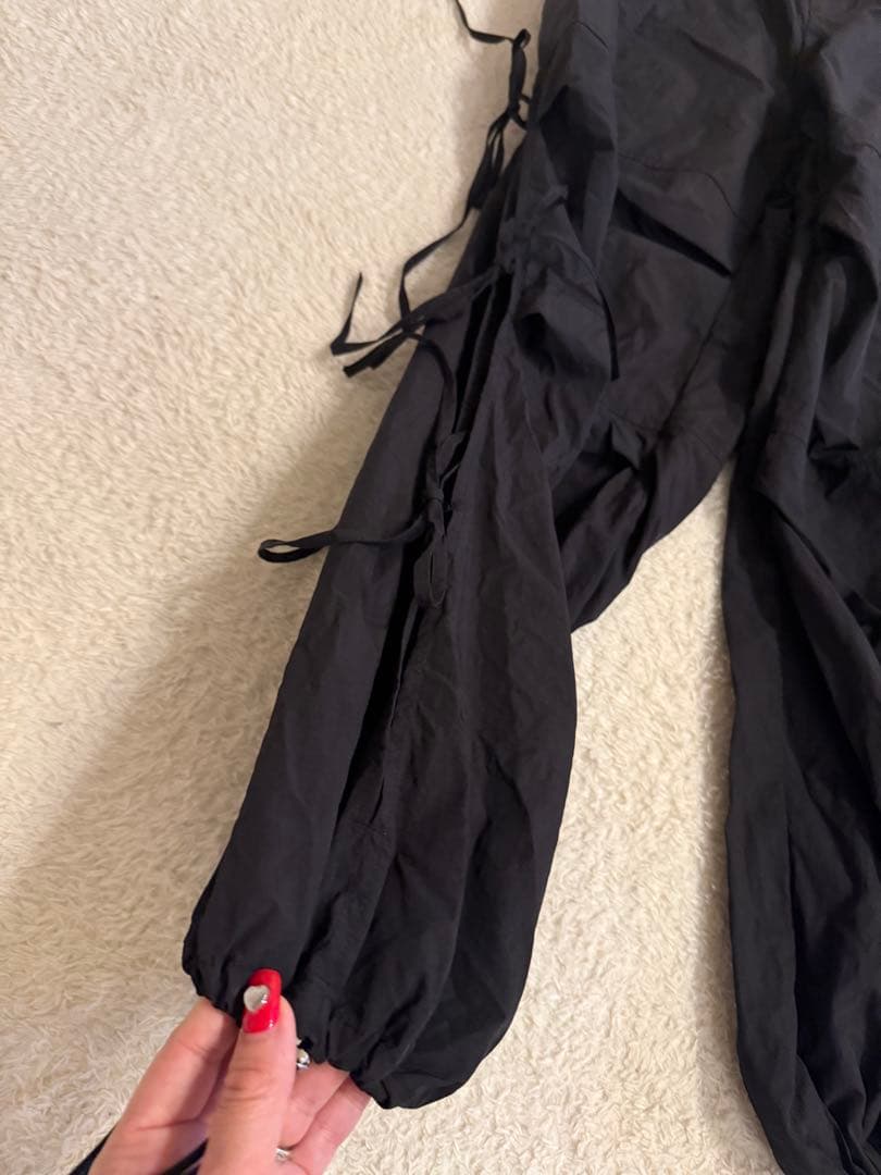 maison special サイドリボン2wayパンツ