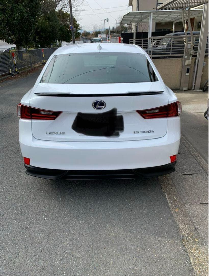 レクサス IS Fスポーツ 30系 後期 純正 トランクスポイラー