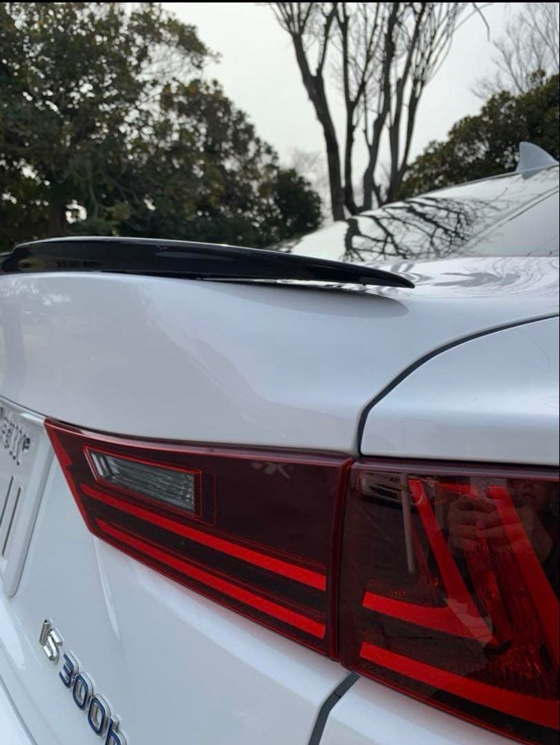 レクサス IS Fスポーツ 30系 後期 純正 トランクスポイラー