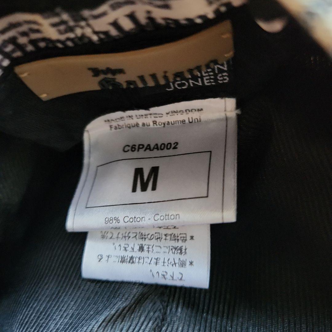 激レア♥️JohnGalliano刺繍装飾ハンチング