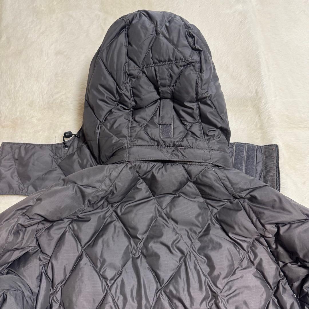 コロンビア00s キルティングpuffy jacket メンズXS短丈y2k