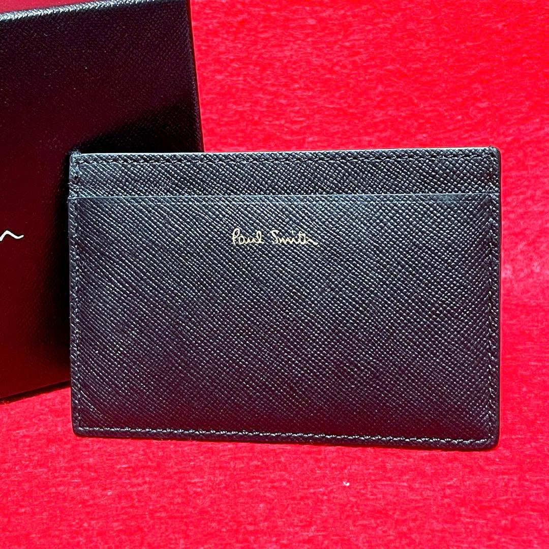 ポールスミス　PaulSmith マルチカラー カードケース　ミニクーパー
