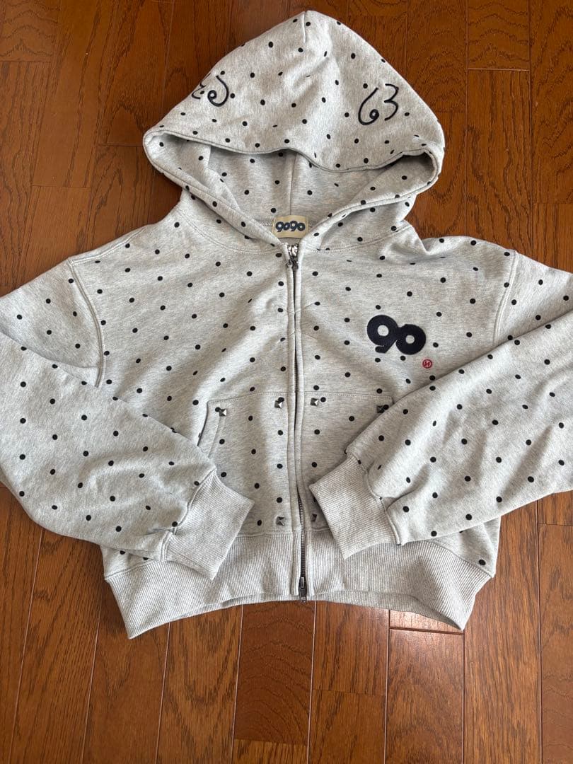 9090 Angel Dot Zip Hoodie Sサイズ