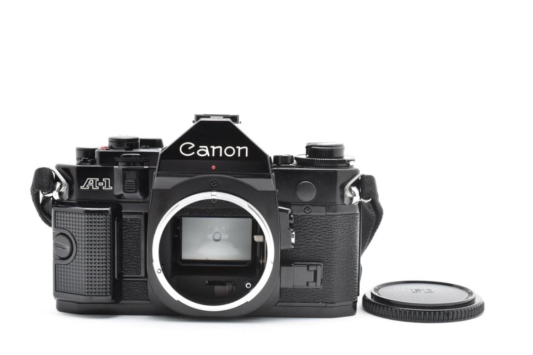 美品　CANON キャノン A-1 フィルムカメラ モルト新品交換済 M657