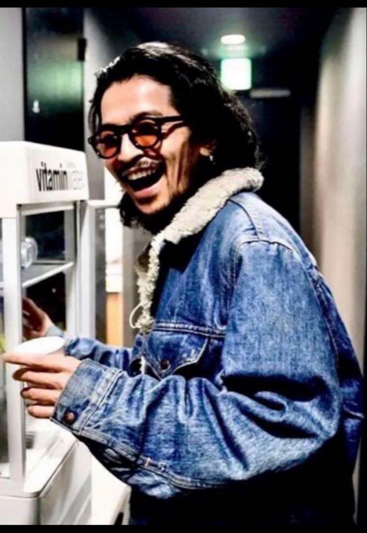 ［りなりな］レア品 80s Levi’s デニム ボアジャケット 短丈