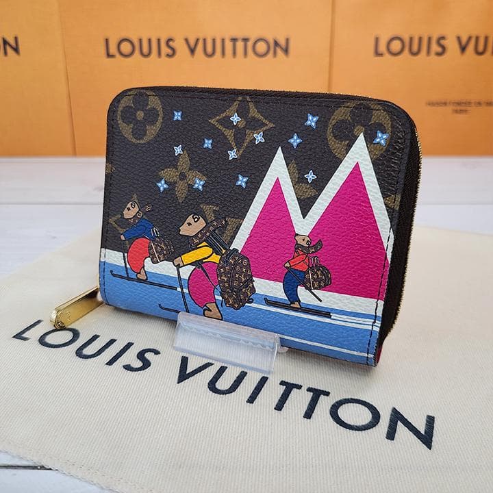 ⭐極美品⭐ ルイ ヴィトン モノグラム  パース ジッピー コンパクト