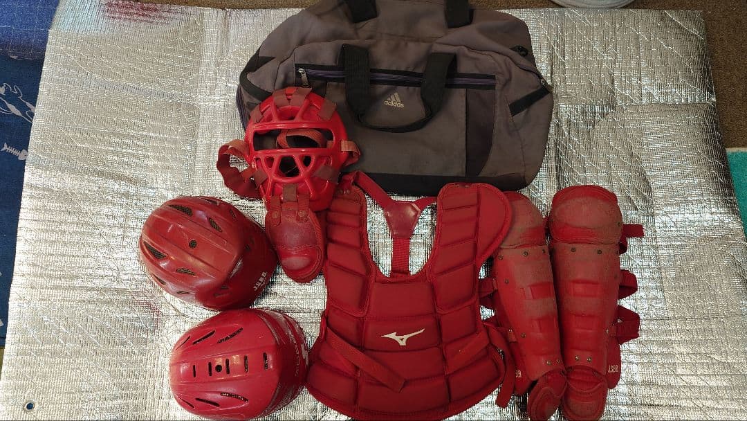 キャッチャー防具　一式　軟式少年用