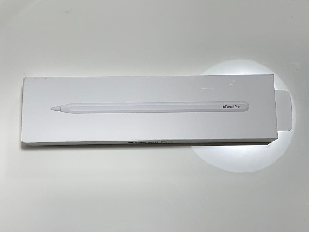 Apple Pencil Pro ホワイト（新品未使用）　※互換性注意