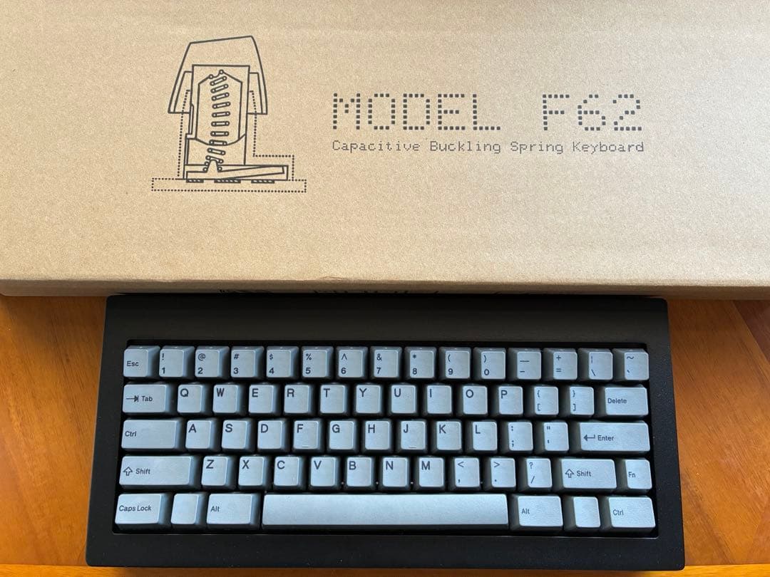 Model FキーボードF62 Kishsaver HHKBレイアウト