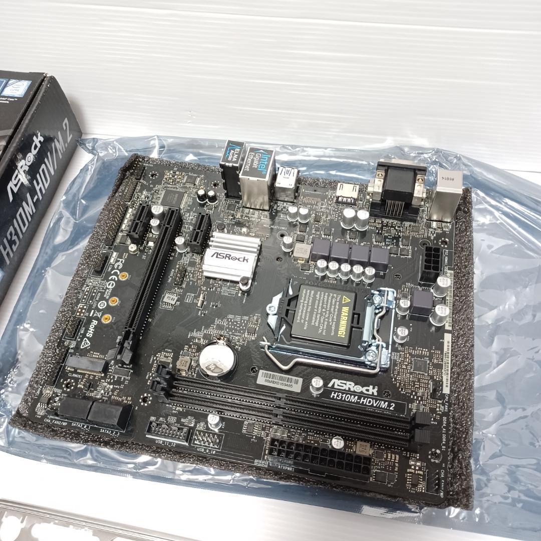 ASRock H310M-HDV/M.2 マザーボード　60M478