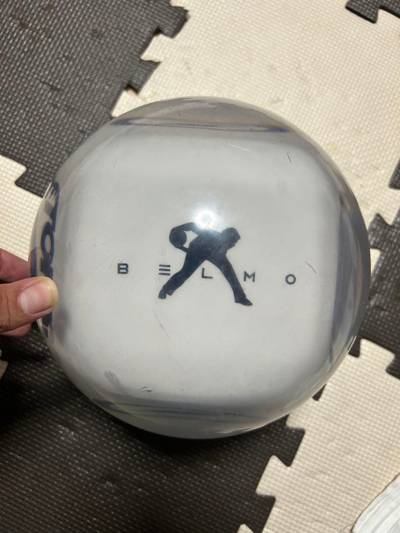 クリアストームベルモボウリングスペアボール