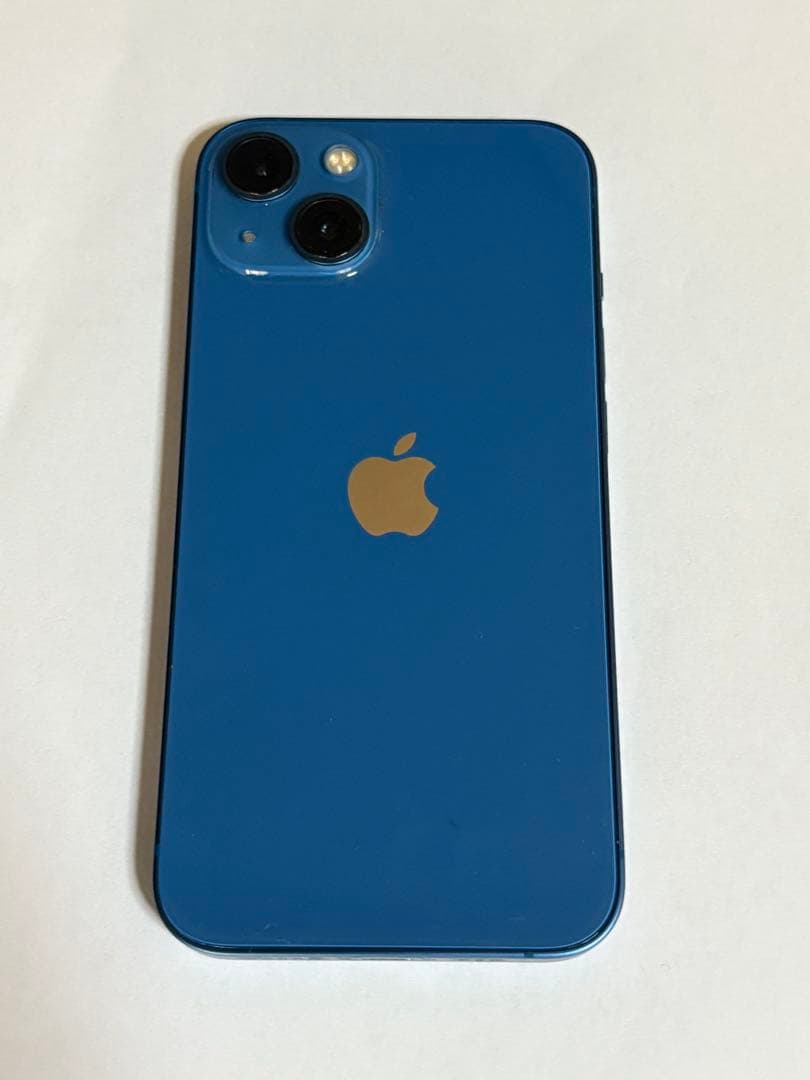 美品　iPhone13 ブルー　100% 128GB