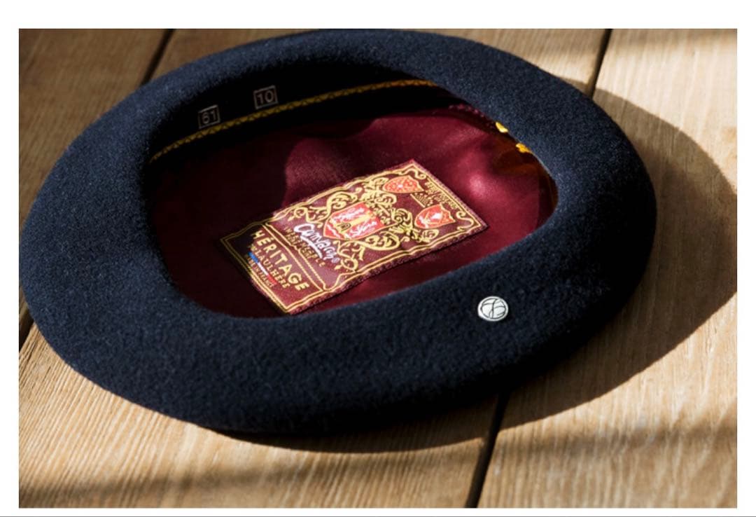 LAULHEREロレールベレー帽　ブラック