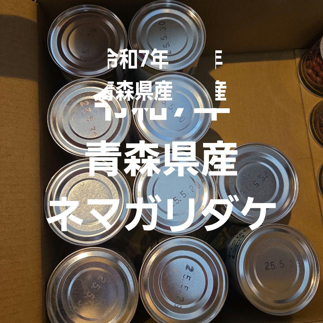 青森県産　ネマガリダケ　缶詰