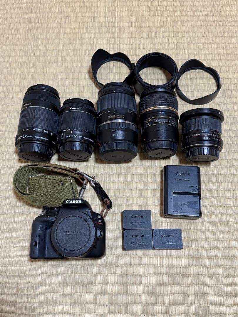 Canon EOS Kiss X7 ダブルズームレンズキット その他レンズセット
