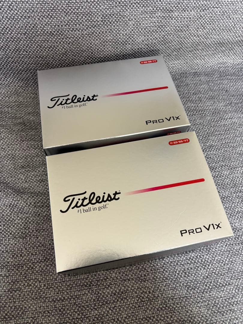 Titleist Pro V1x 2025年モデル 1ダース+3スリーブ