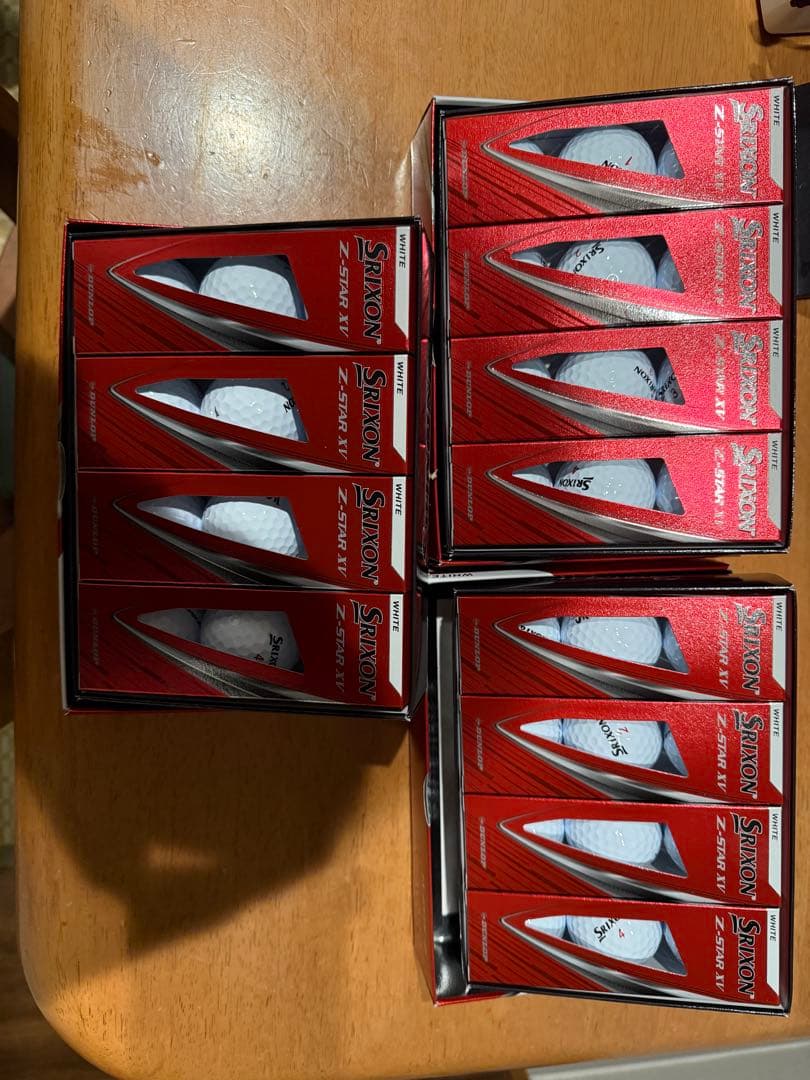 新品　Z-STAR XV ホワイト 2025モデル 3ダース