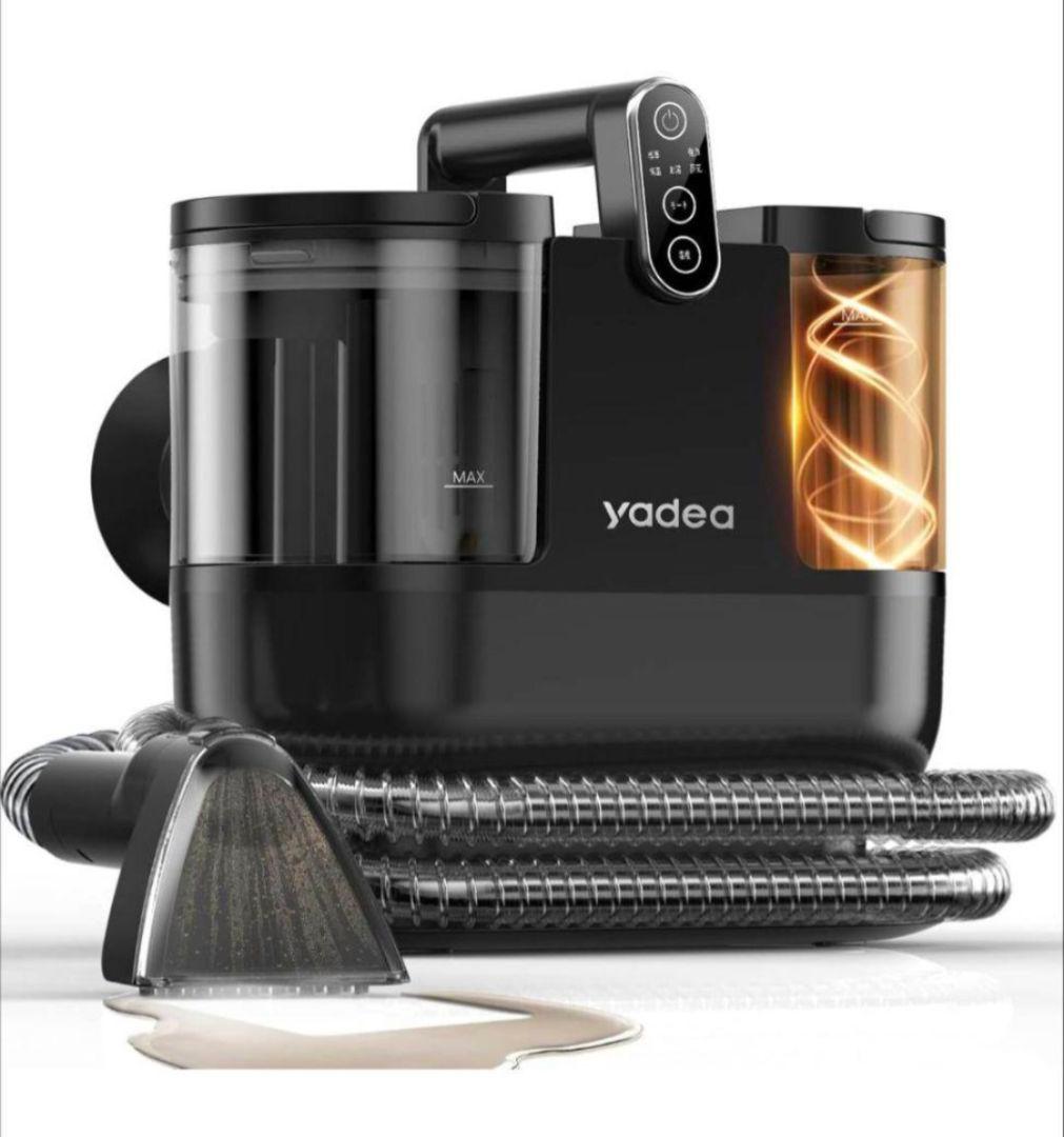 リンサークリーナー スチーム式 加熱 100℃ 蒸気噴射 18000Pa 強吸引