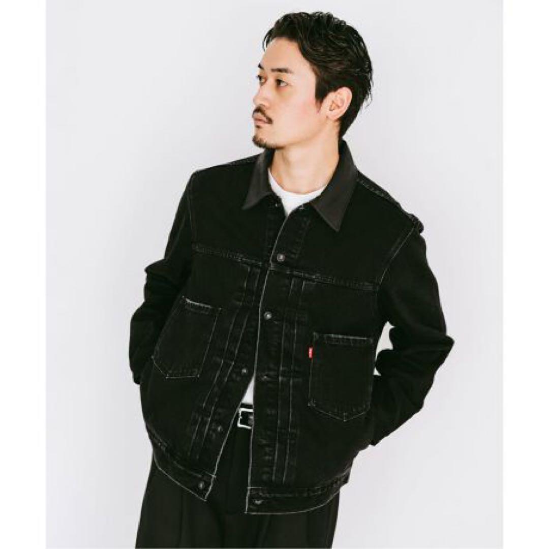 【Levi’s】EDIFICE 別注 2nd Type トラッカージャケット Ｍ