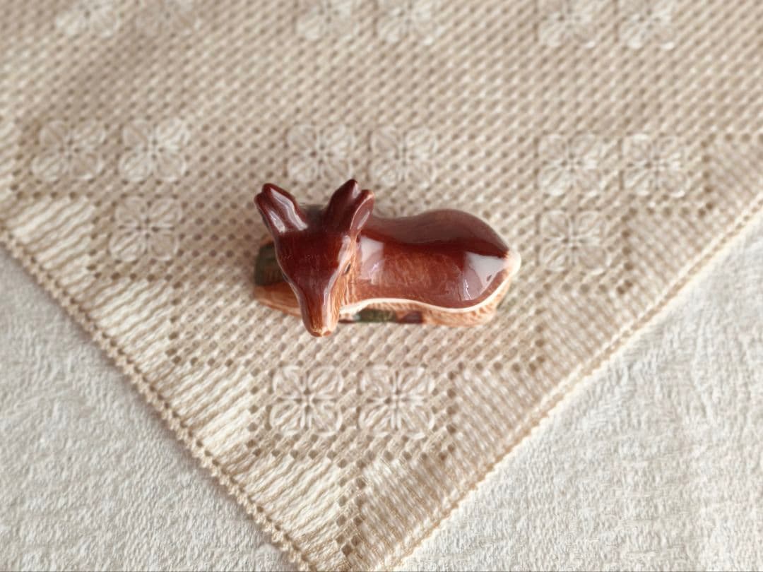 【まーちゃんさま】vintage pot ୨୧ 小鹿さん miniテリーヌポット