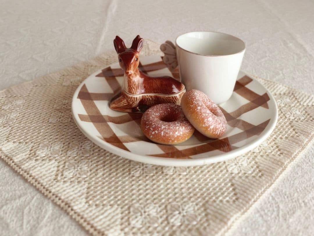 【まーちゃんさま】vintage pot ୨୧ 小鹿さん miniテリーヌポット