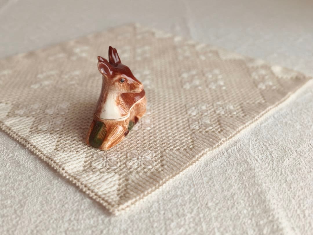 【まーちゃんさま】vintage pot ୨୧ 小鹿さん miniテリーヌポット