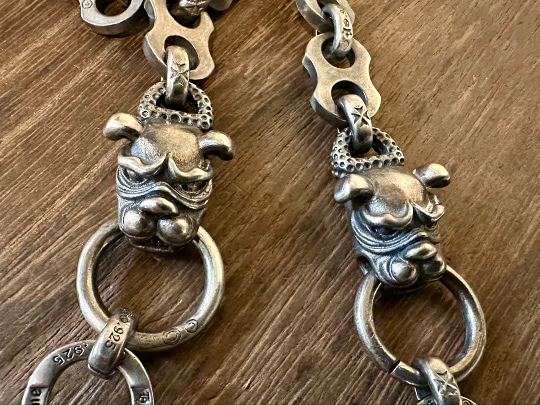 シルバーウォレットマンテルチェーン