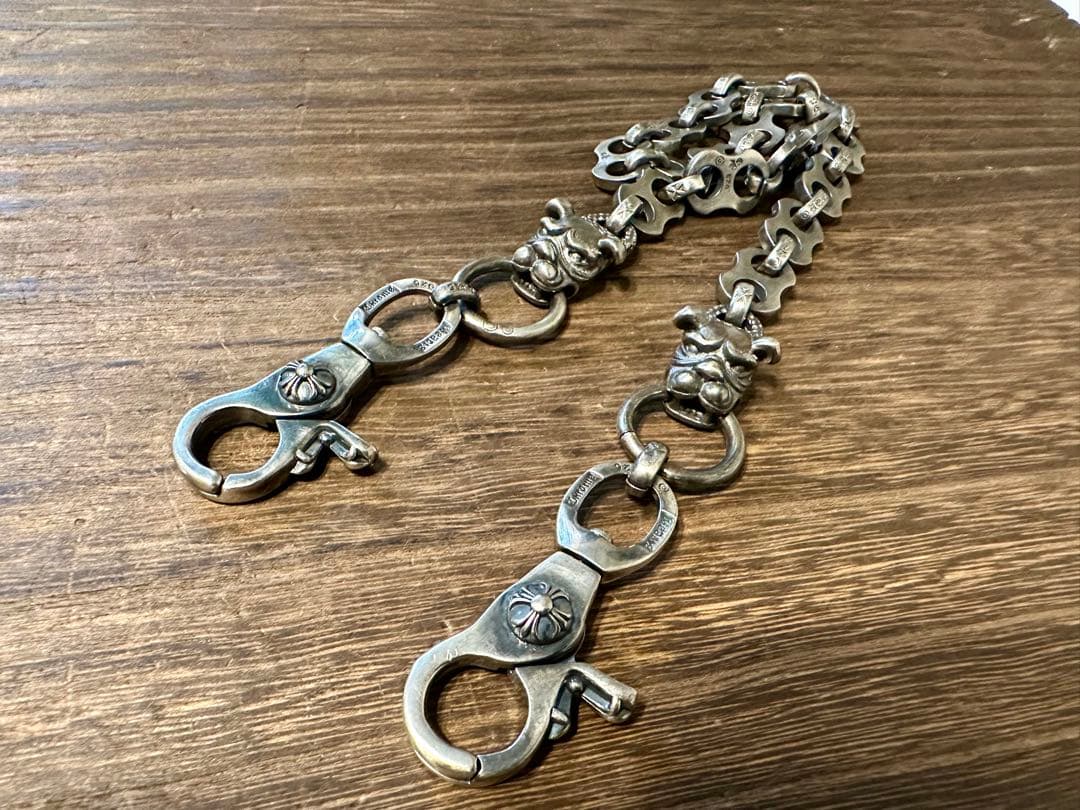 シルバーウォレットマンテルチェーン