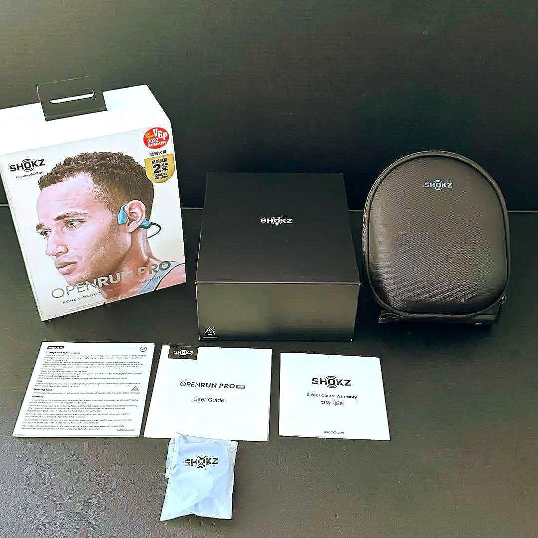 【極美品】Shokz OpenRun Pro S810 骨伝導イヤホン