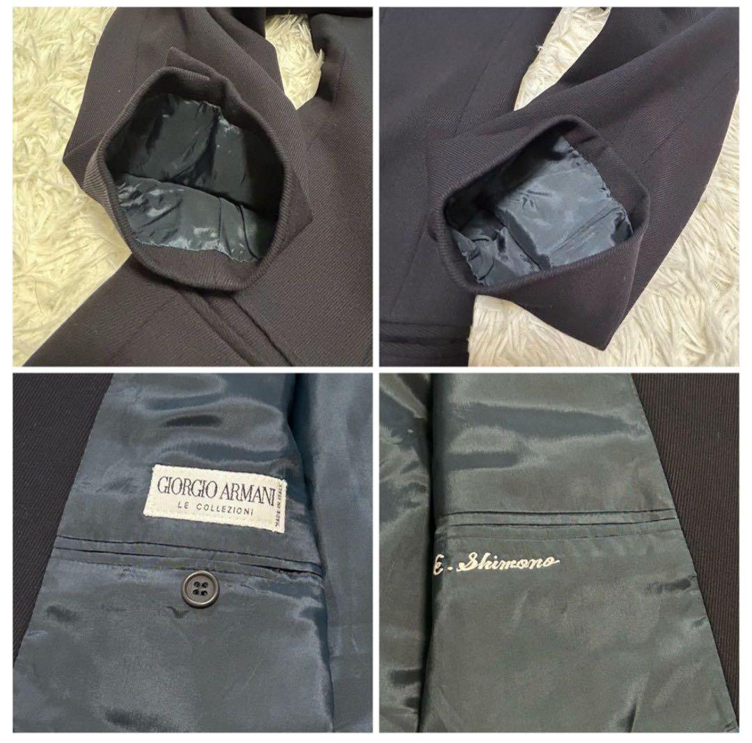 ジョルジオアルマーニ　スーツセットアップ　48REG ダークネイビー系