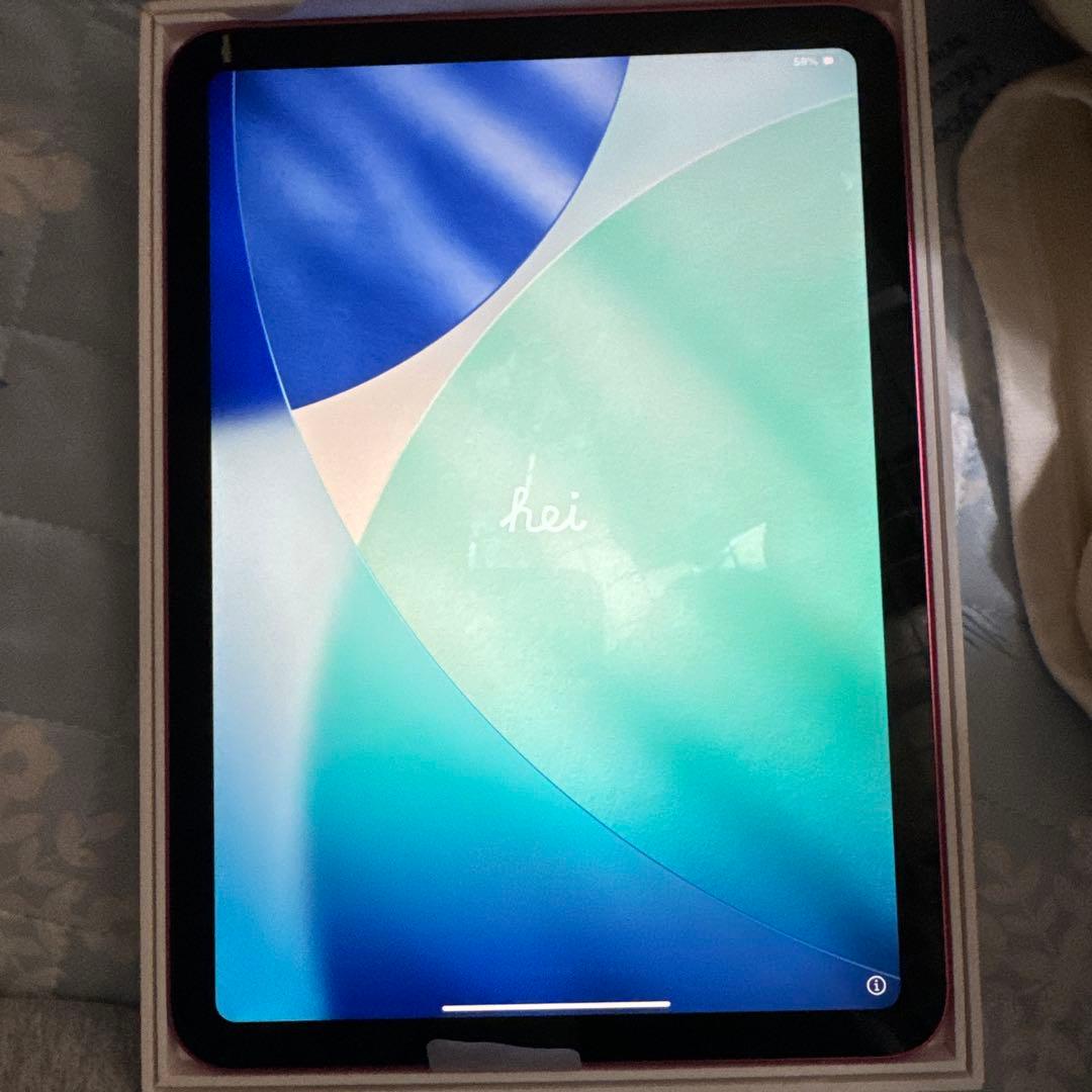 iPad A16 128GB ピンク ほぼ未使用
