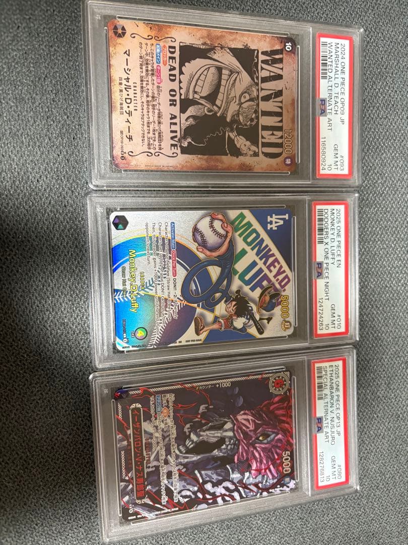 ワンピースカード　psa10