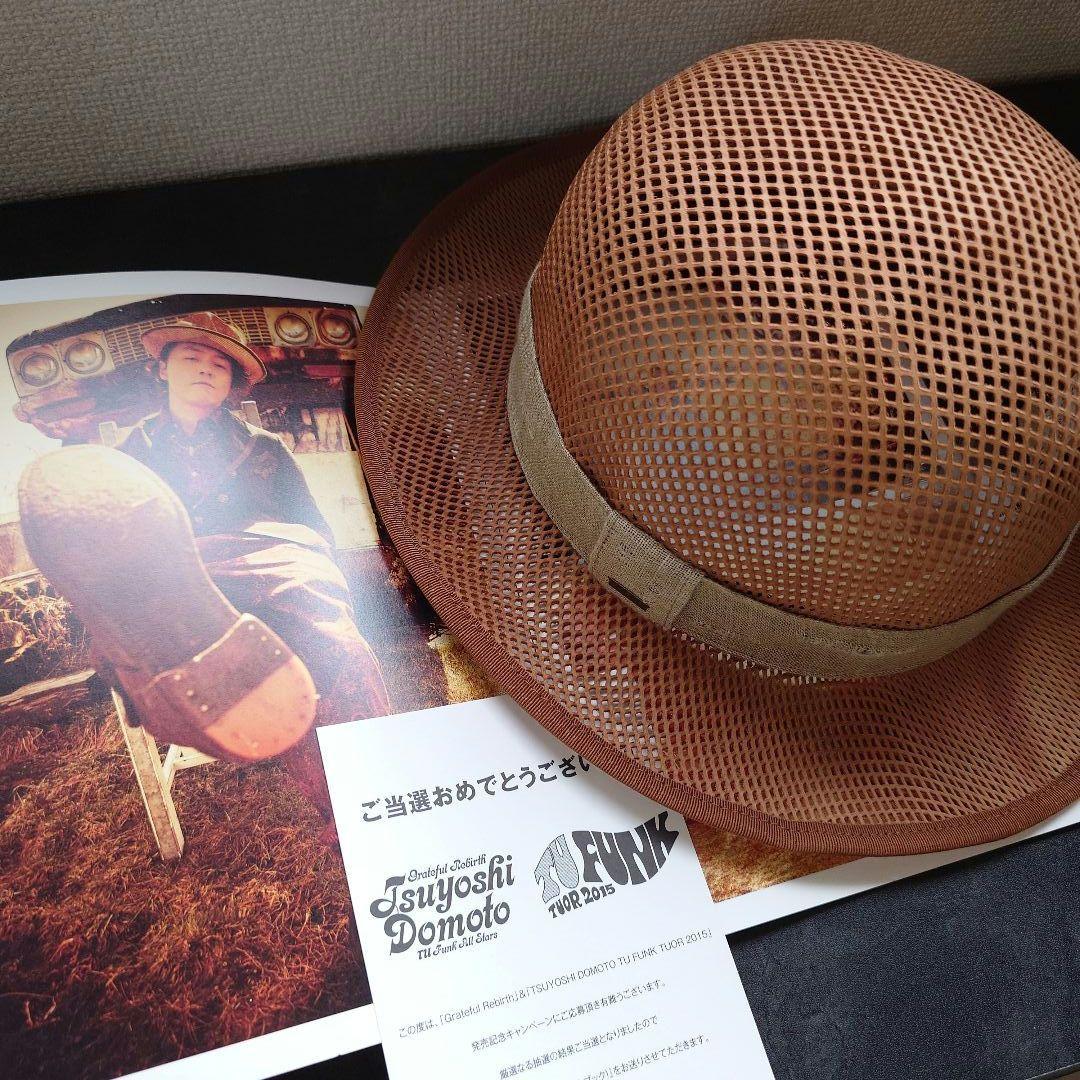 CA4LA 牛革メッシュハット　堂本剛着用モデル