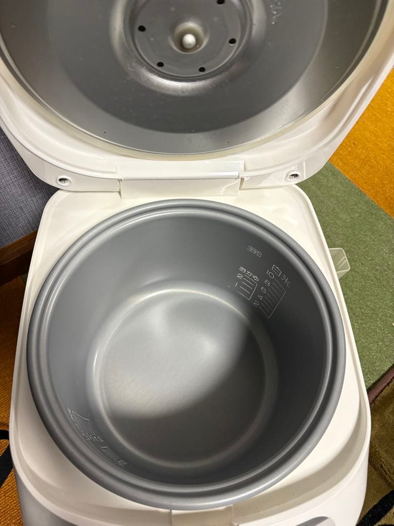 ニューロジック 炊飯器 ホワイト 厚釜 一升だき