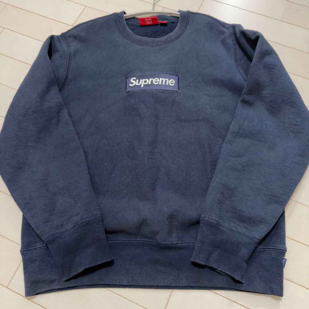 Supreme クルーネック ボックスロゴ