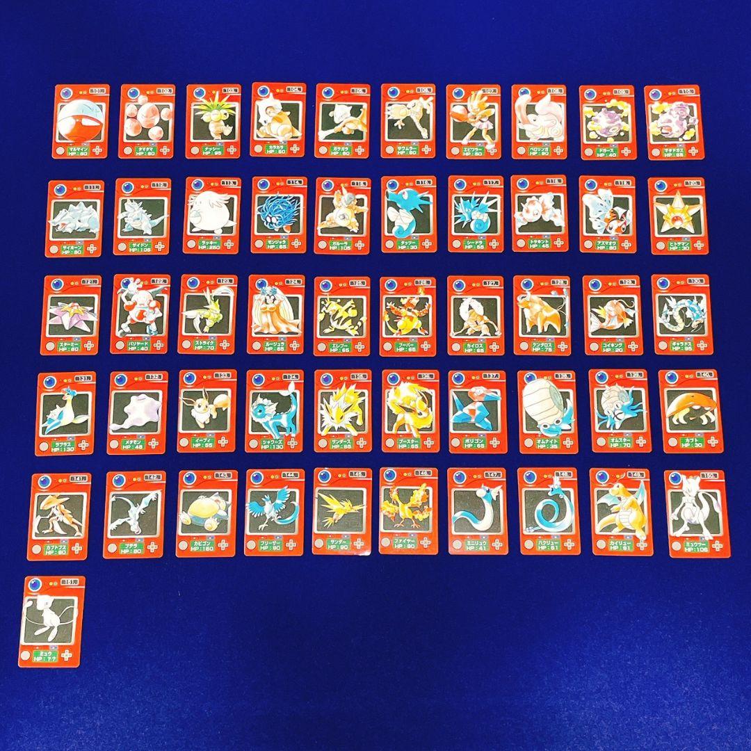 ポケモン　カードダス　図鑑　全種170枚