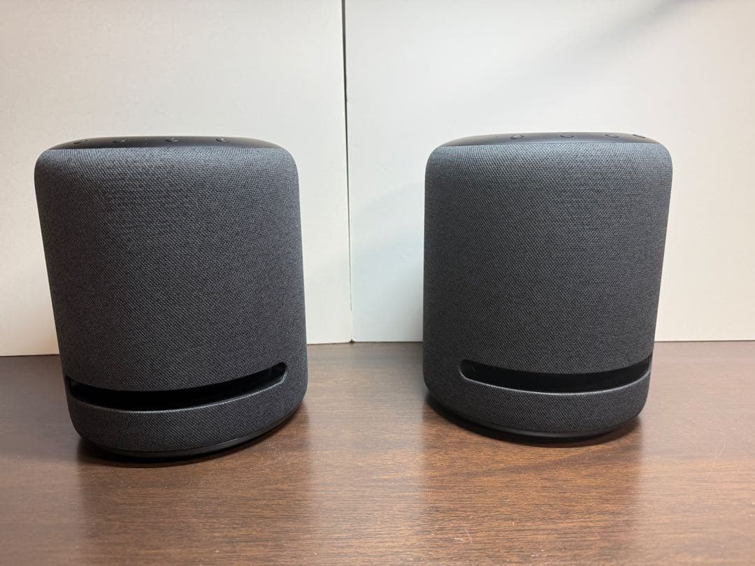 週末限定値引　Echo Studio Black 2個セット　スピーカー