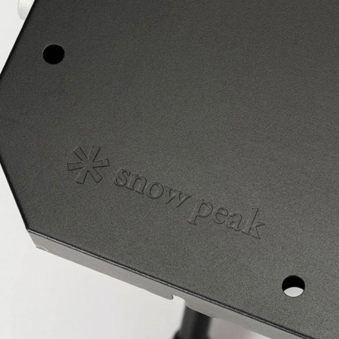 【新品3.1万】スノーピーク コネクションテーブル 耐熱ブラック LV-381