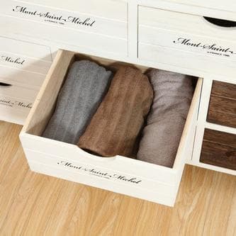 マルチチェスト 4段12杯 幅84 カントリー調