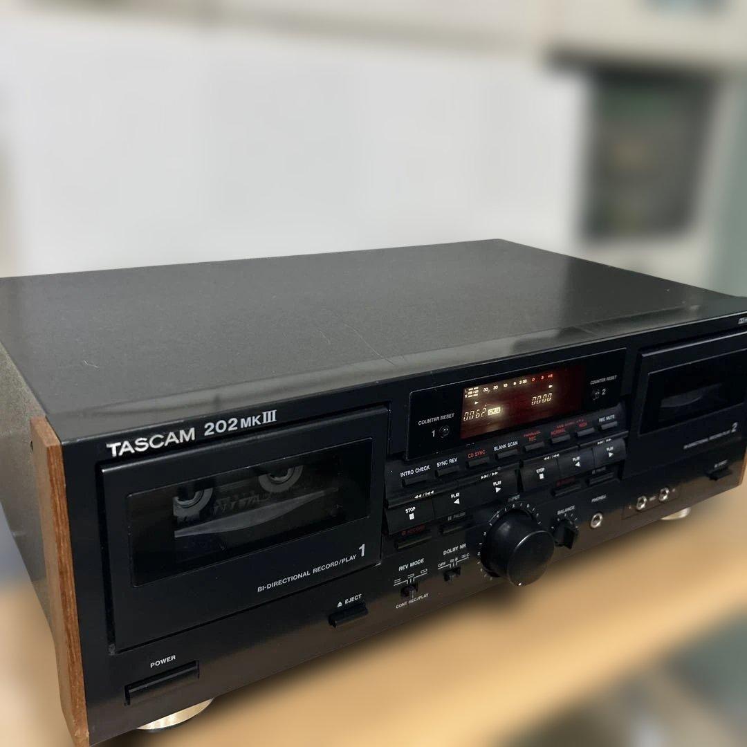 TASCAM 202 MKIII カセットデッキ