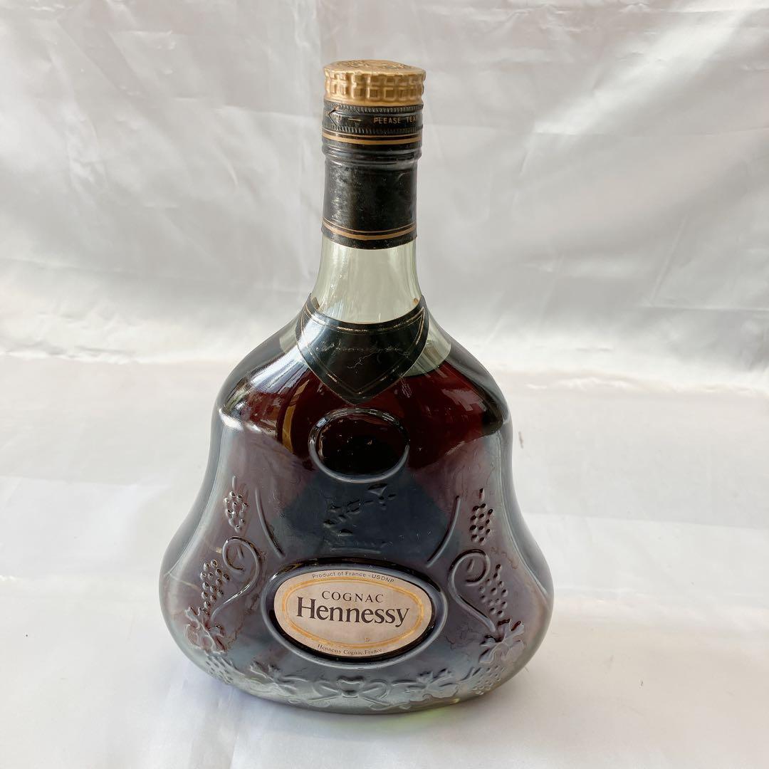 Hennessy XO コニャック 金キャップ ヘネシー クリアボトル 未開封