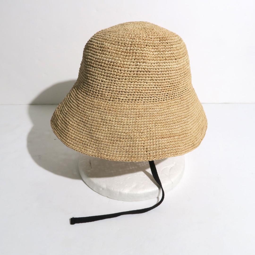 MAISON N.H PARIS Raffia ハット メゾンエヌ アッシュパリ