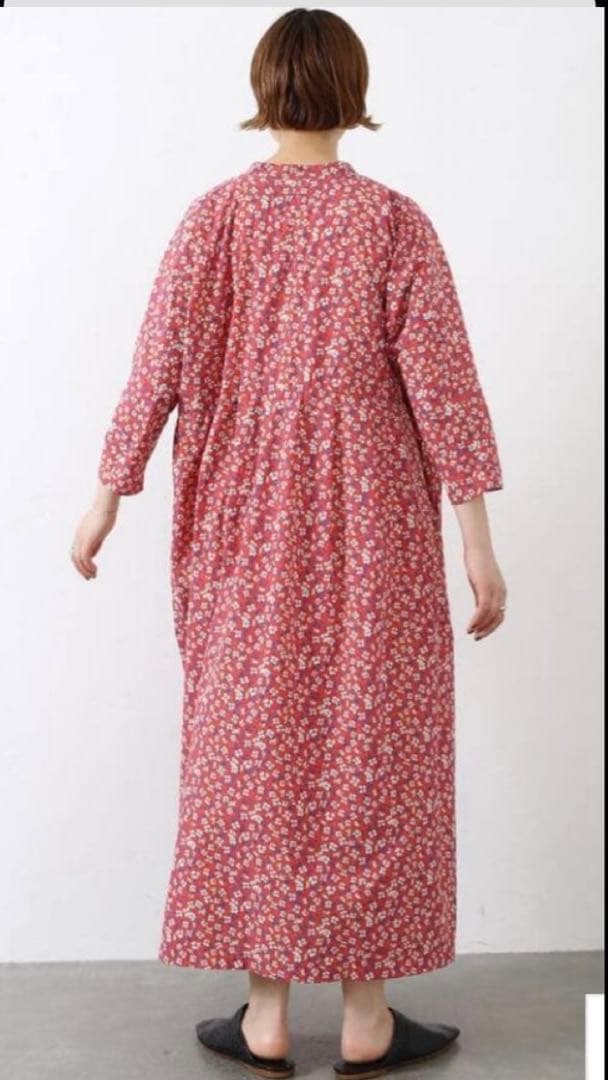 あっきんきん　ジャーナル　リバティフラワー ampleプルワンピース