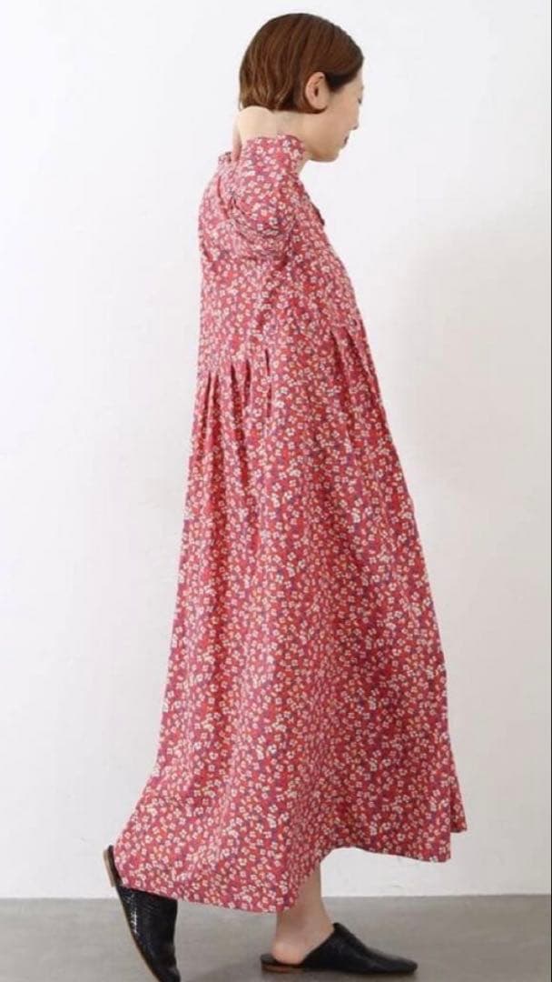 あっきんきん　ジャーナル　リバティフラワー ampleプルワンピース