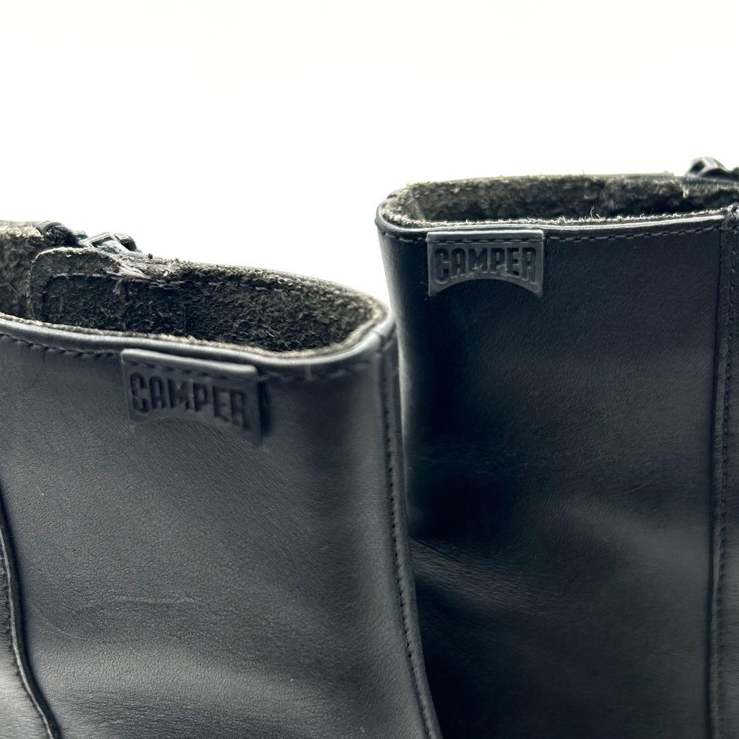 美品✨ CAMPER 【22.5㎝】 KIARA サイドジップ ブーツ レザー