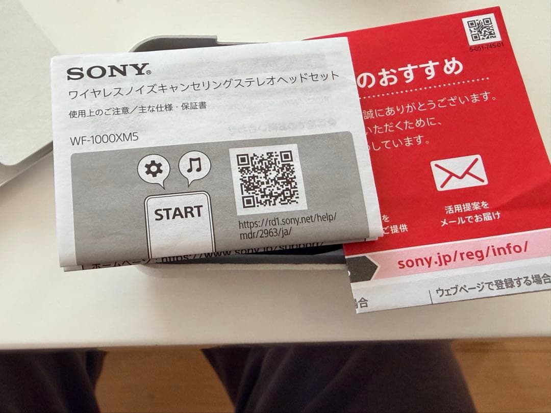 イヤホン WF-1000XM5